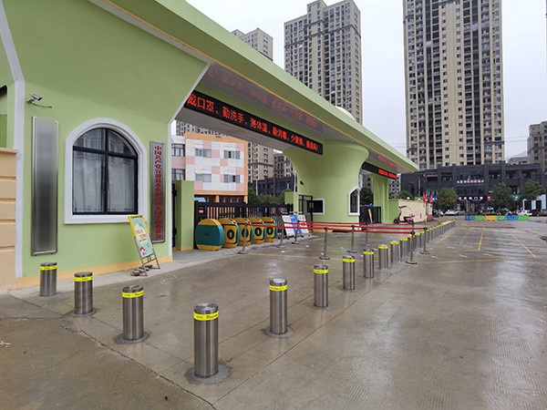 全自動升降路樁